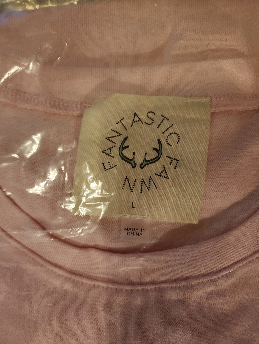 🩷NWOT/NIP Fantastic Fawn "Pink🩷 Pickleball Sequin✨ Graphic T-Shirt" Sz Large🩷 - Picture 10 of 16